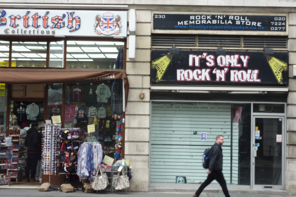 It’s Only Rock ‘n’ Roll. (230 Baker Street, London)